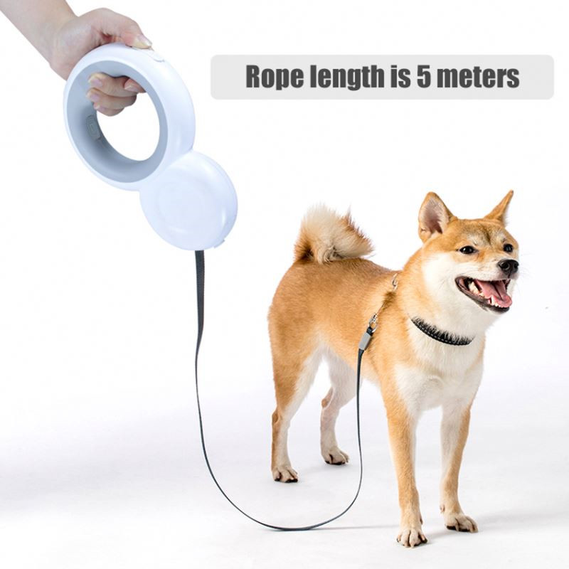 Tali Anjing sing Bisa Dipakani nganggo Lampu LED Padhang (1)